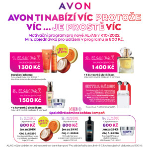 Darky pro nove Avon Lady rijen 2022
