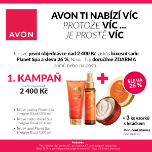 Výhody pro nové Avon lady